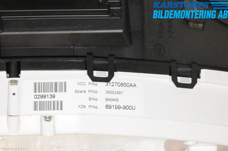 Volvo V70 08-13 Instrument Komb