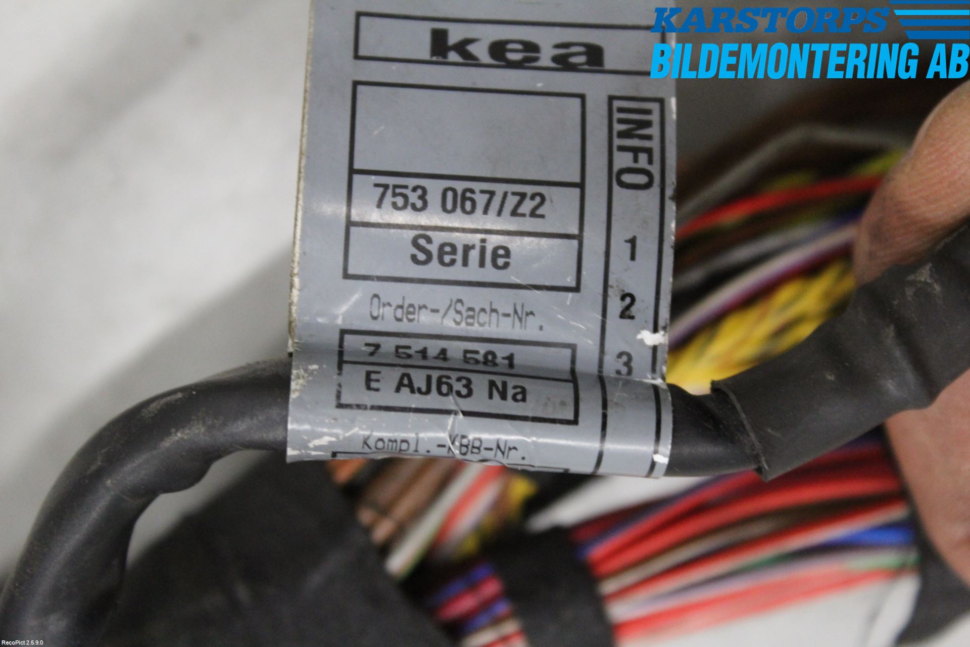 BMW 7 E65/66    00-08 Kabelhärva