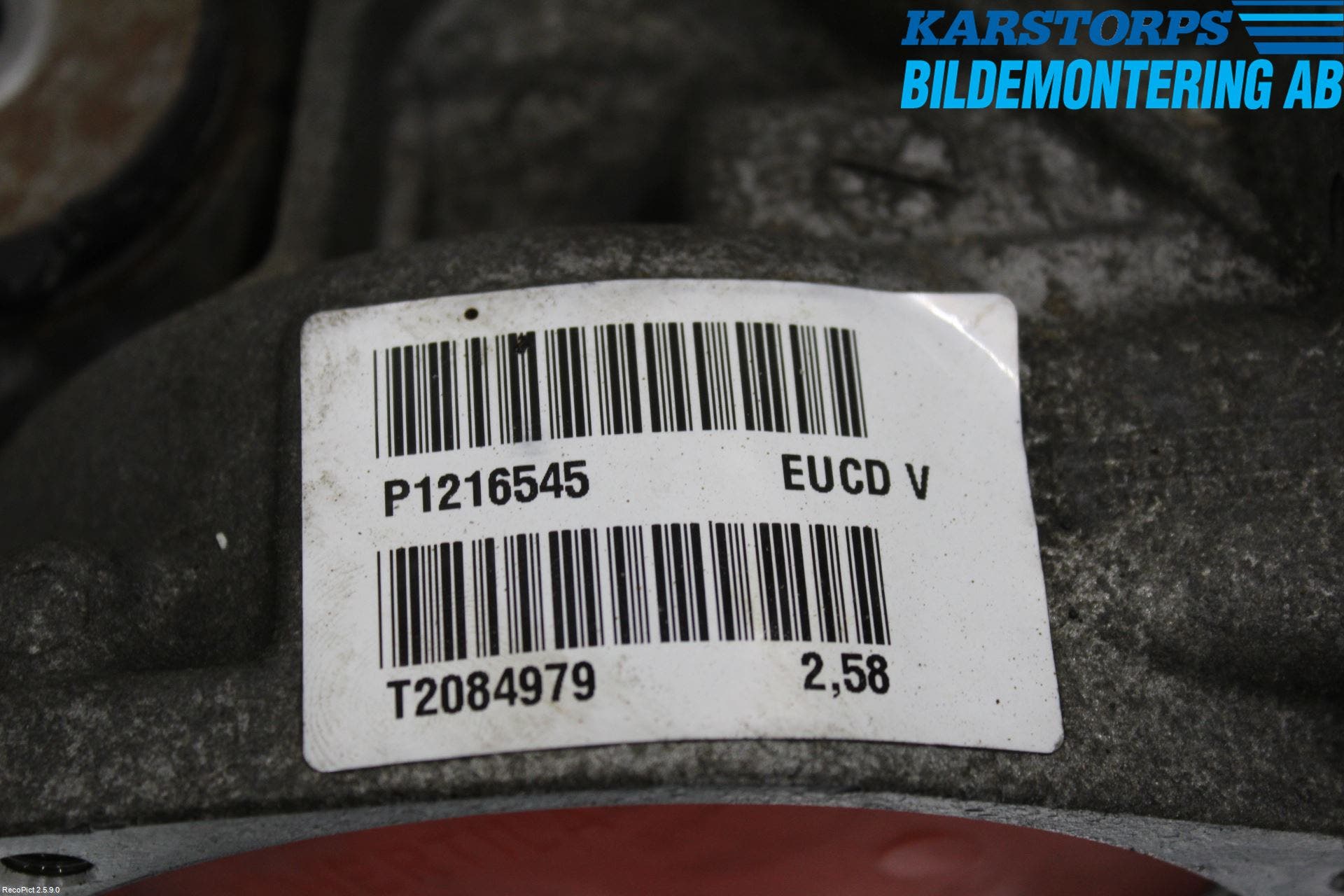 Volvo V60 14-18 Bakväxel-Diff