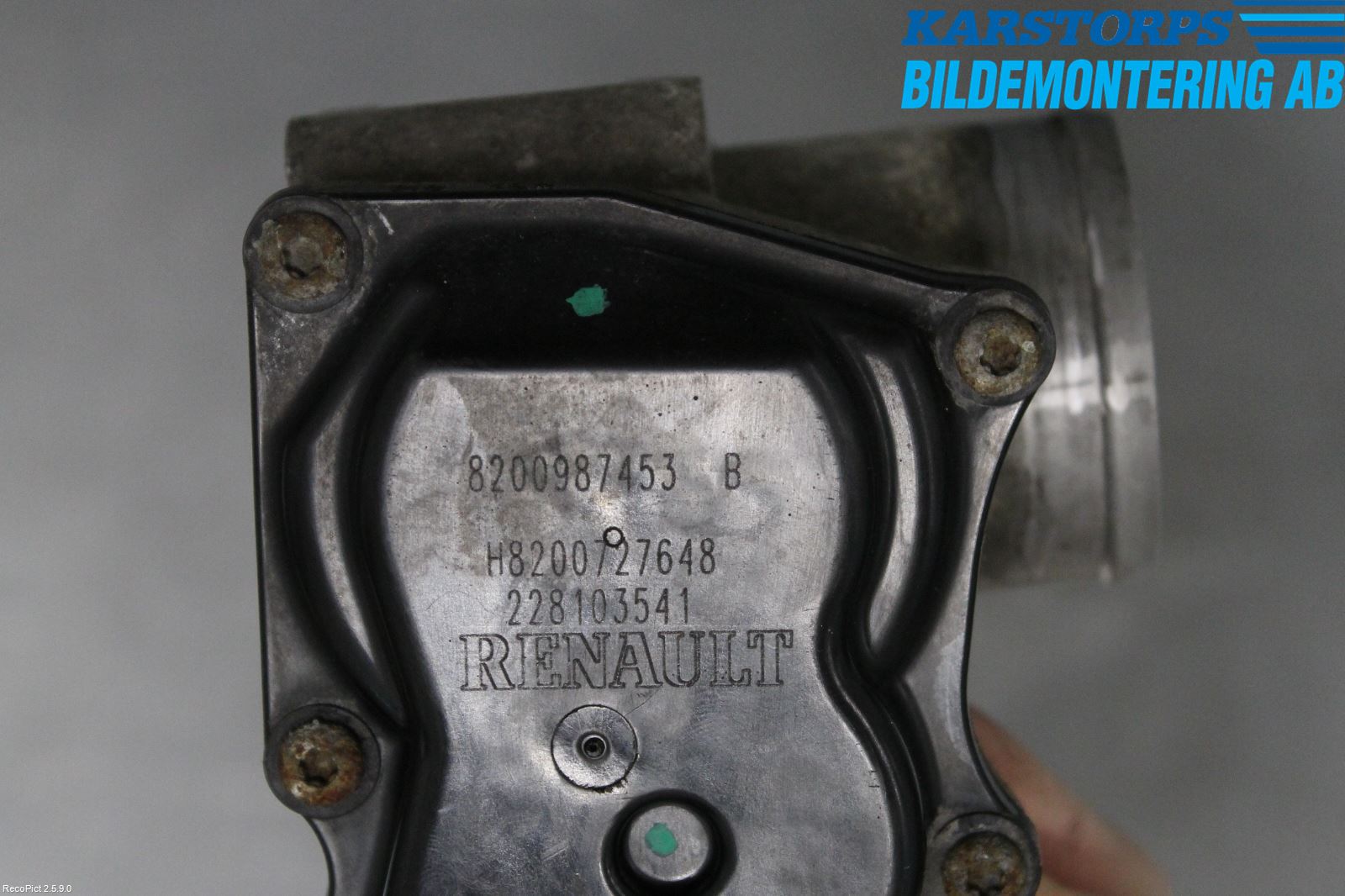 Renault MASTER III  10-14 Injspjällhus