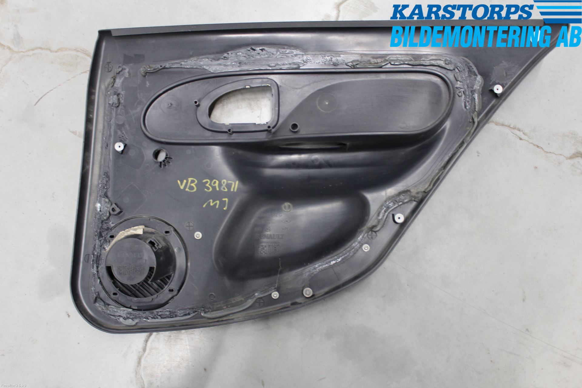 Renault CLIO II 01-08 Dörrklädsel Vä