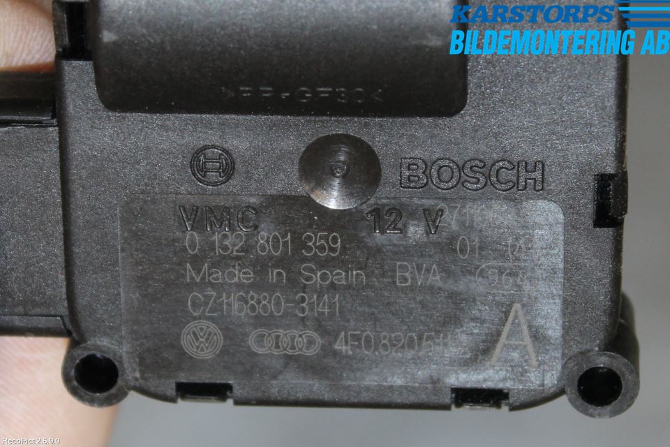 Audi A6/S6     05-11 Värme Reglermotor
