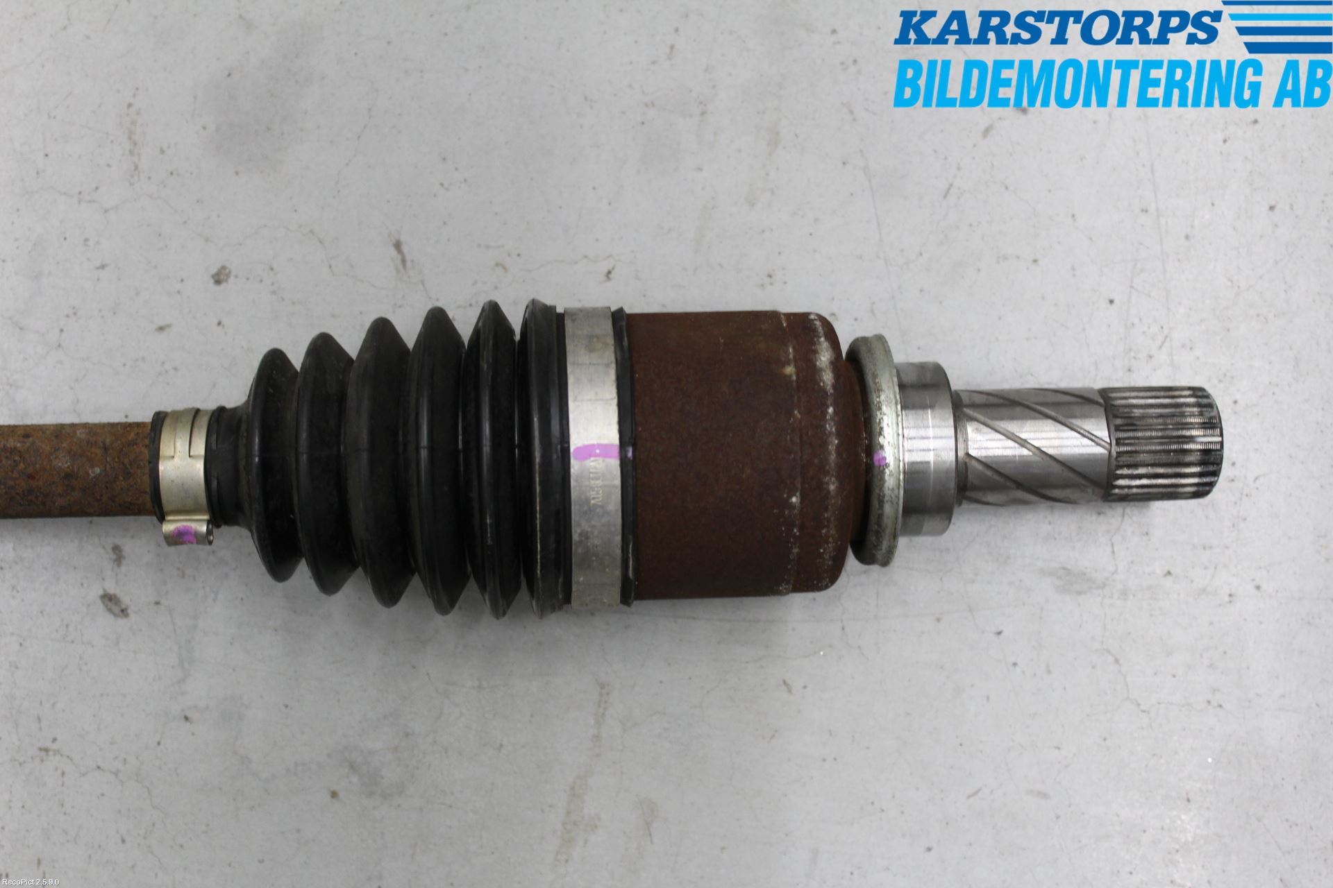 Renault CLIO III  09-12 Drivaxel Fram Vänster