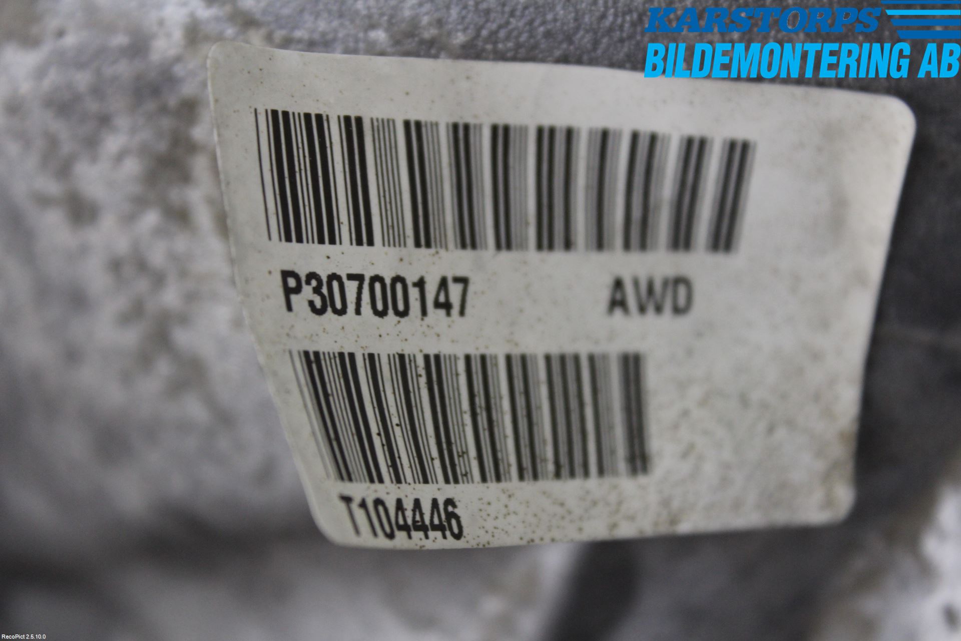 Volvo XC70 05-07 Bakväxel-Diff