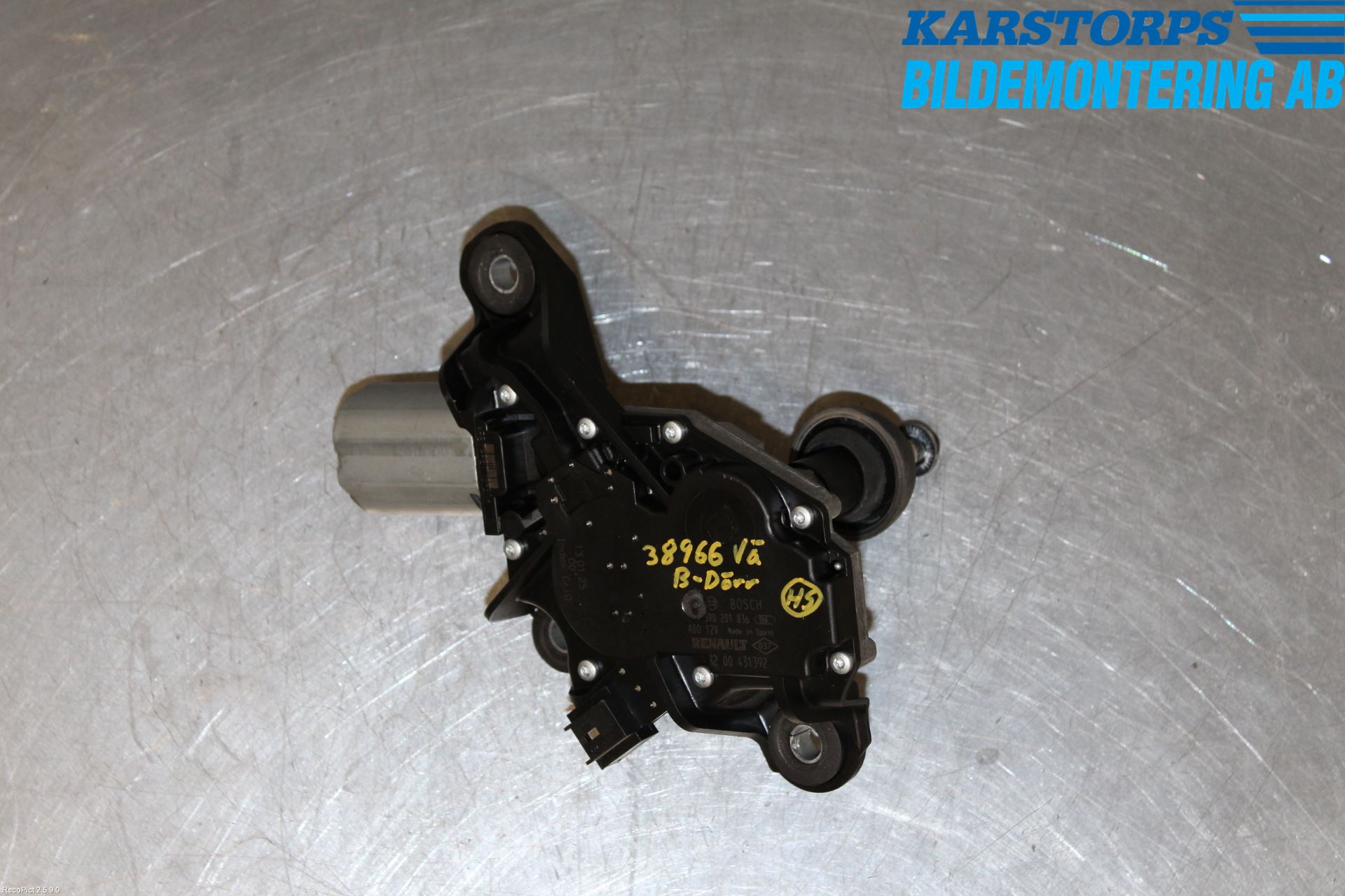 Renault KANGOO II 08-14 Torkarmotor Baklucka