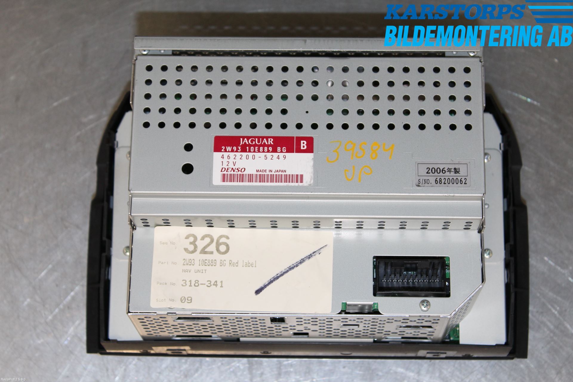 Jaguar XJ X350        03-09 Multifunktionsdisplay