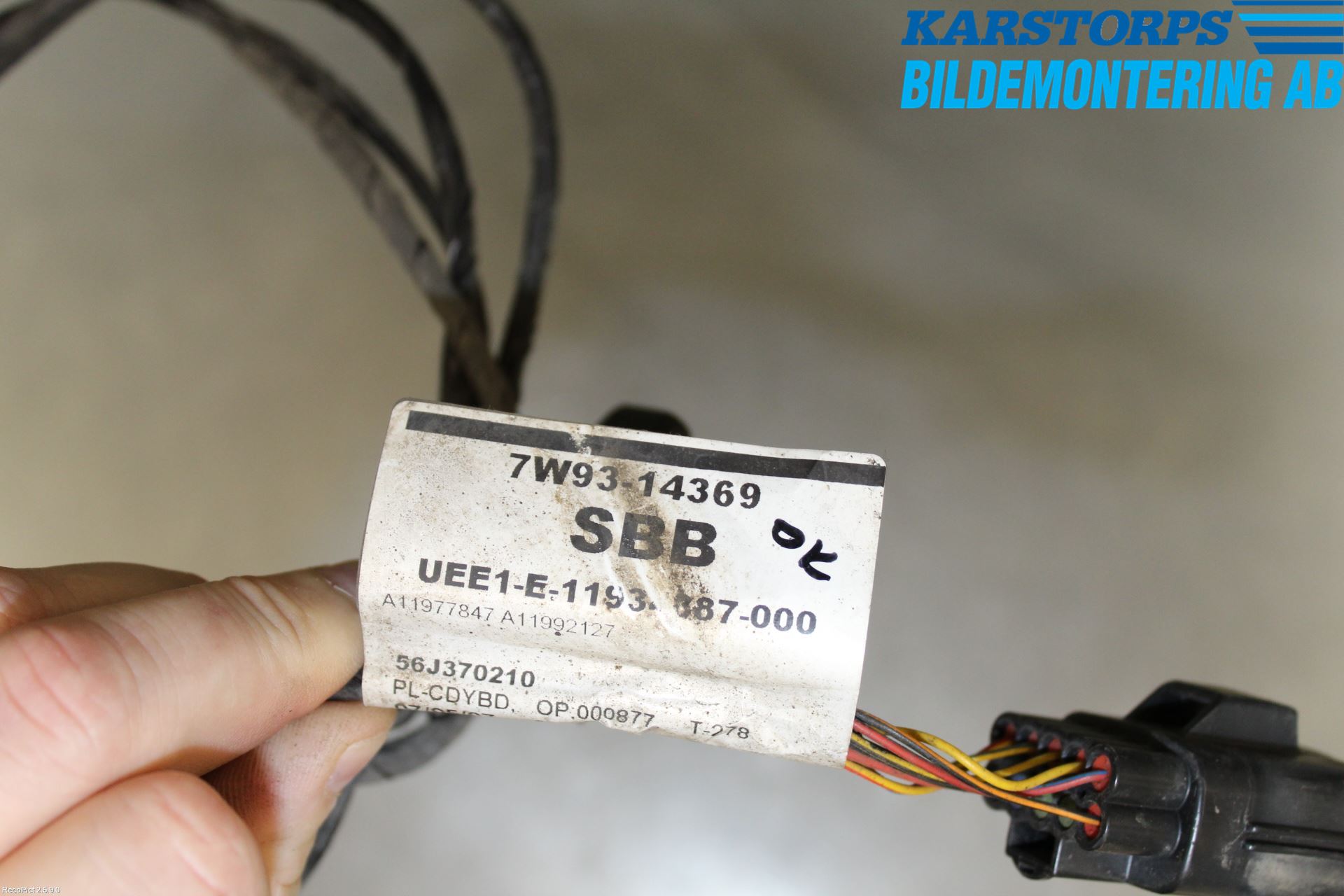 Jaguar XJ X350        03-09 Kabelhärva