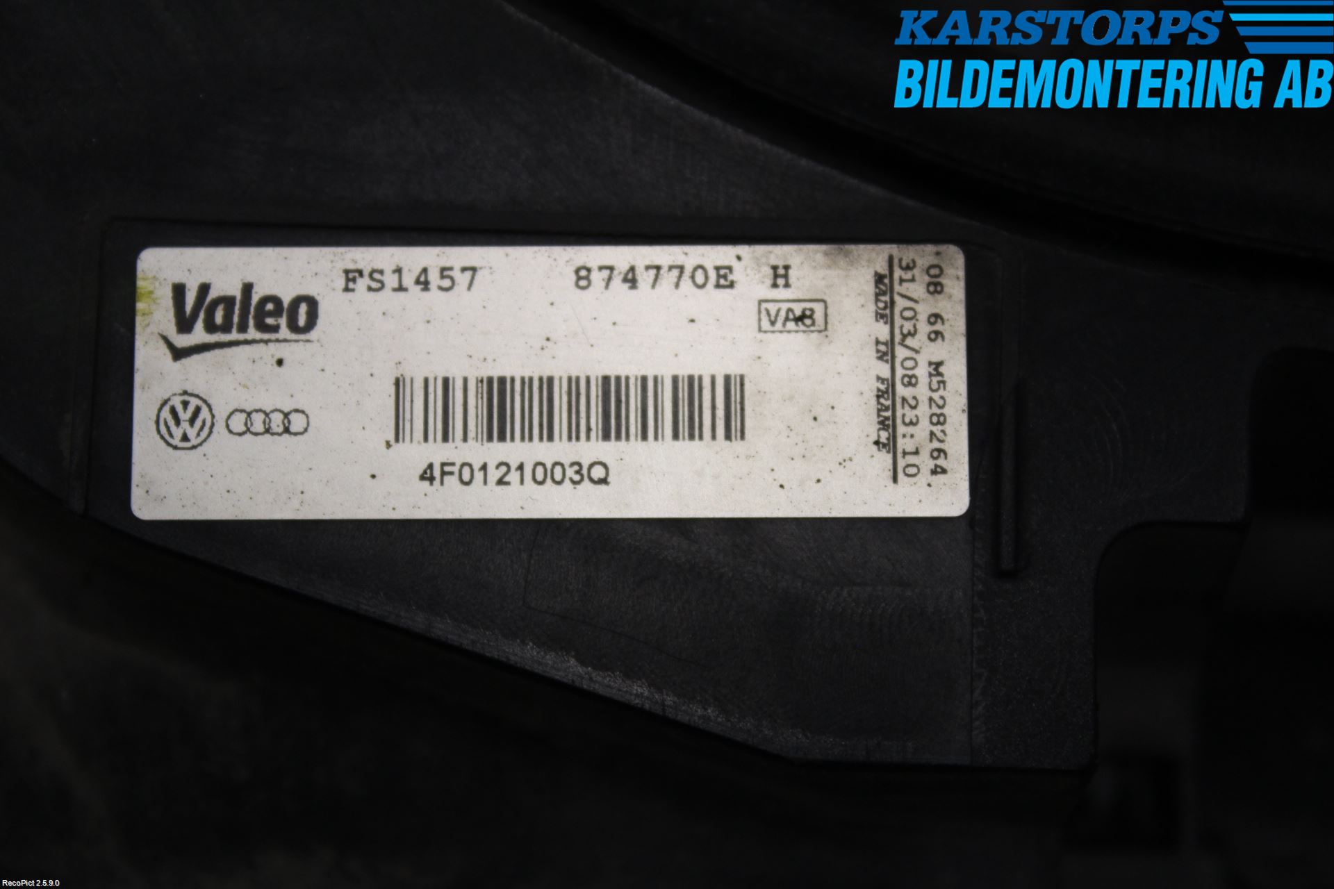 Audi A6/S6     05-11 Kylfläkt El