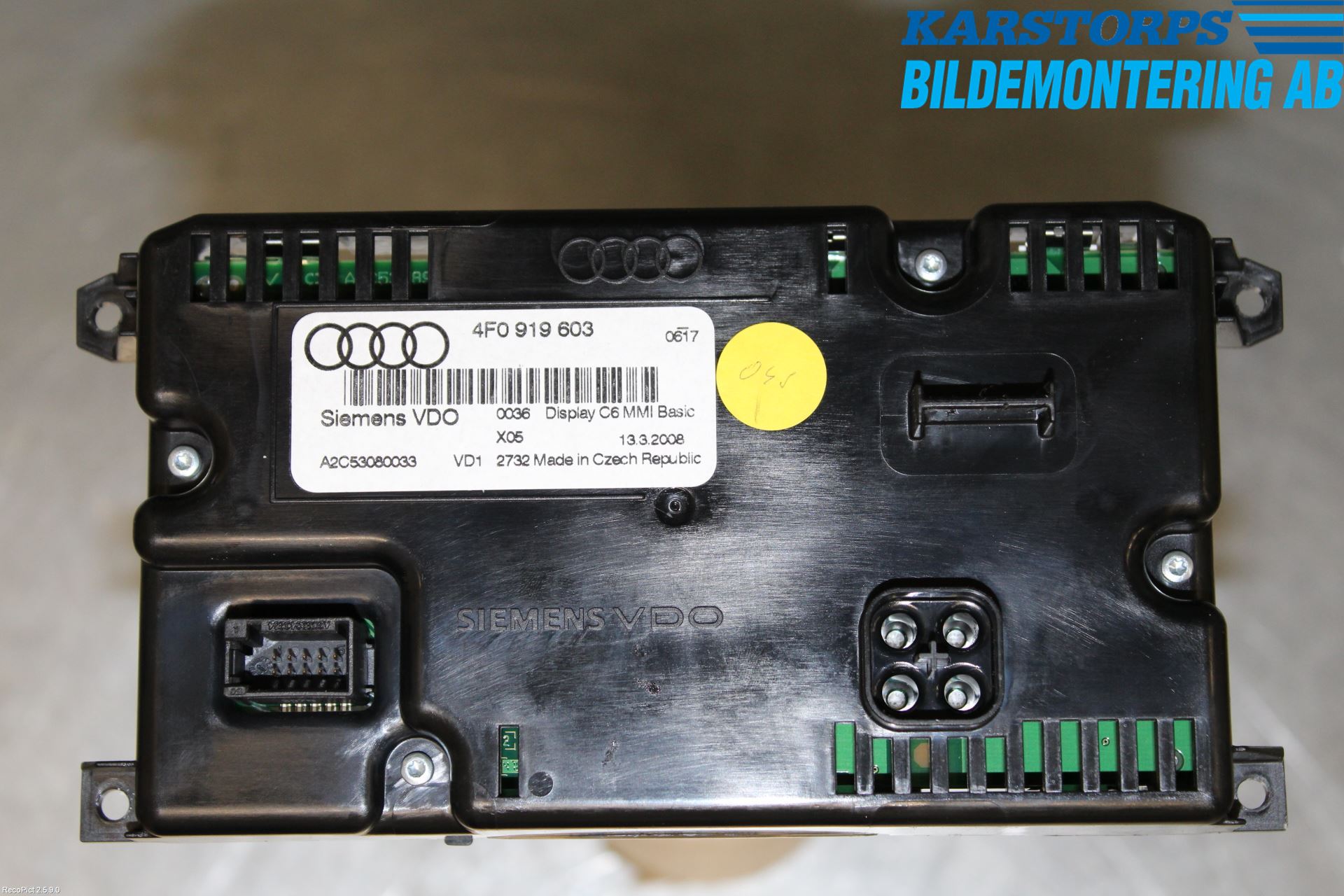 Audi A6/S6     05-11 Bildskärm