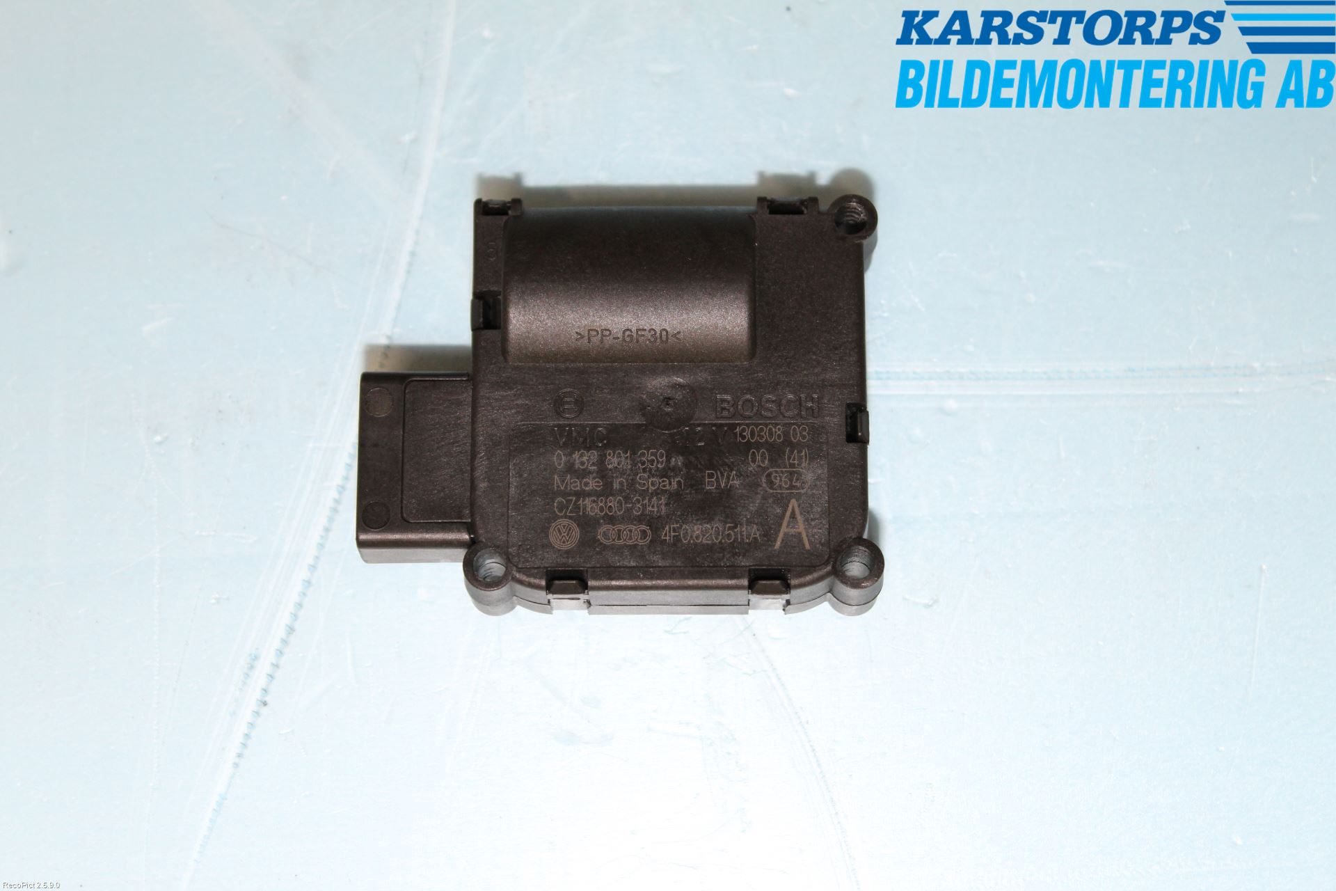 Audi A6/S6     05-11 Värme Reglermotor