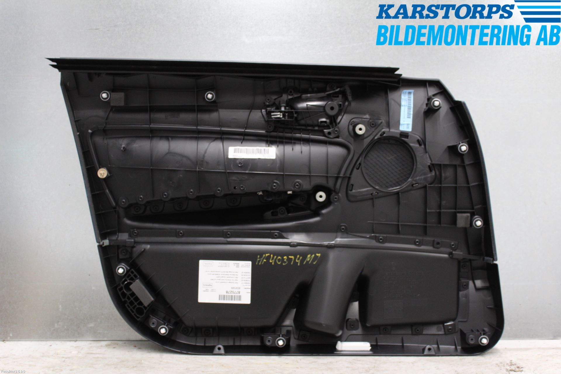 BMW 1 F20/F21 11-19 Dörrklädsel Hö