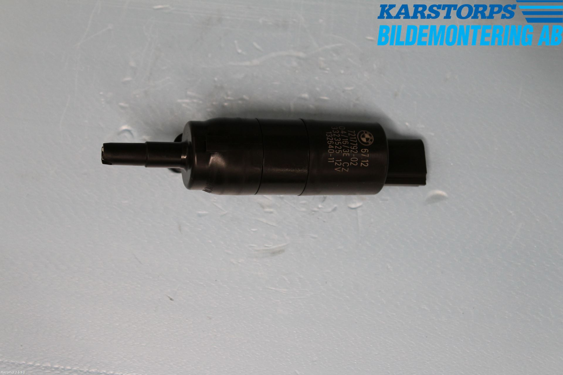 BMW 1 F20/F21 11-19 Spolarpump Högtryck