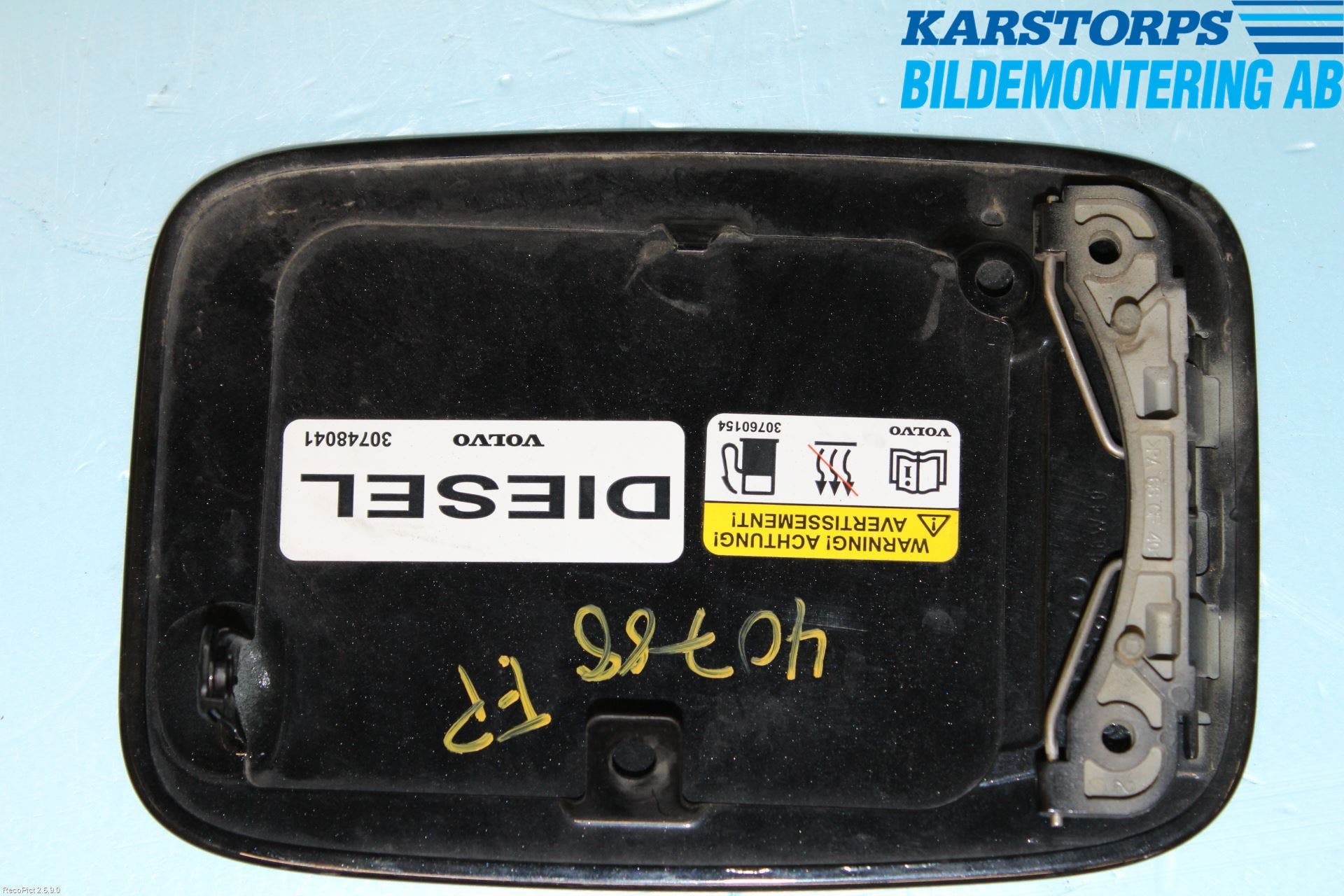 Volvo V50 04-07 Tanklucka