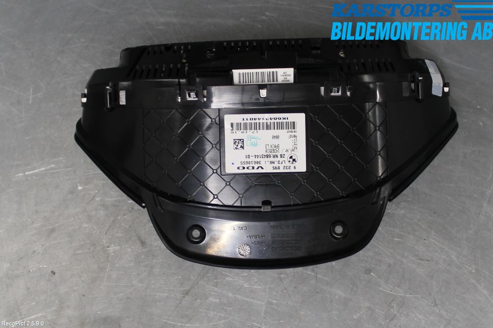 BMW 3 F30/F31/F80 12-19 Instrument Komb