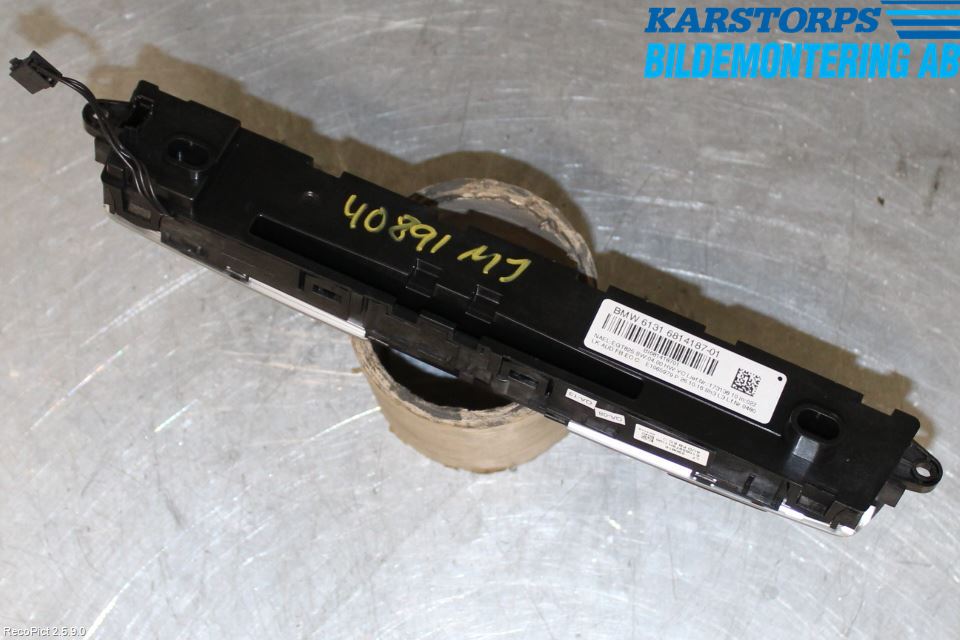 BMW 3 F30/F31/F80 12-19 Cd Radio - Multimediapanel