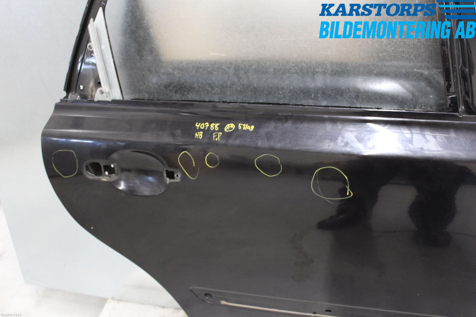 Volvo V50 04-07 Dörr Bak Höger