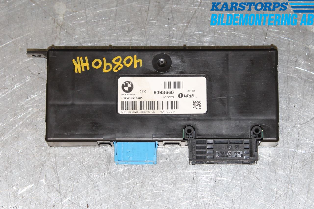 BMW 5 F10/F11/F18 09-17 Styrenhet Övrigt