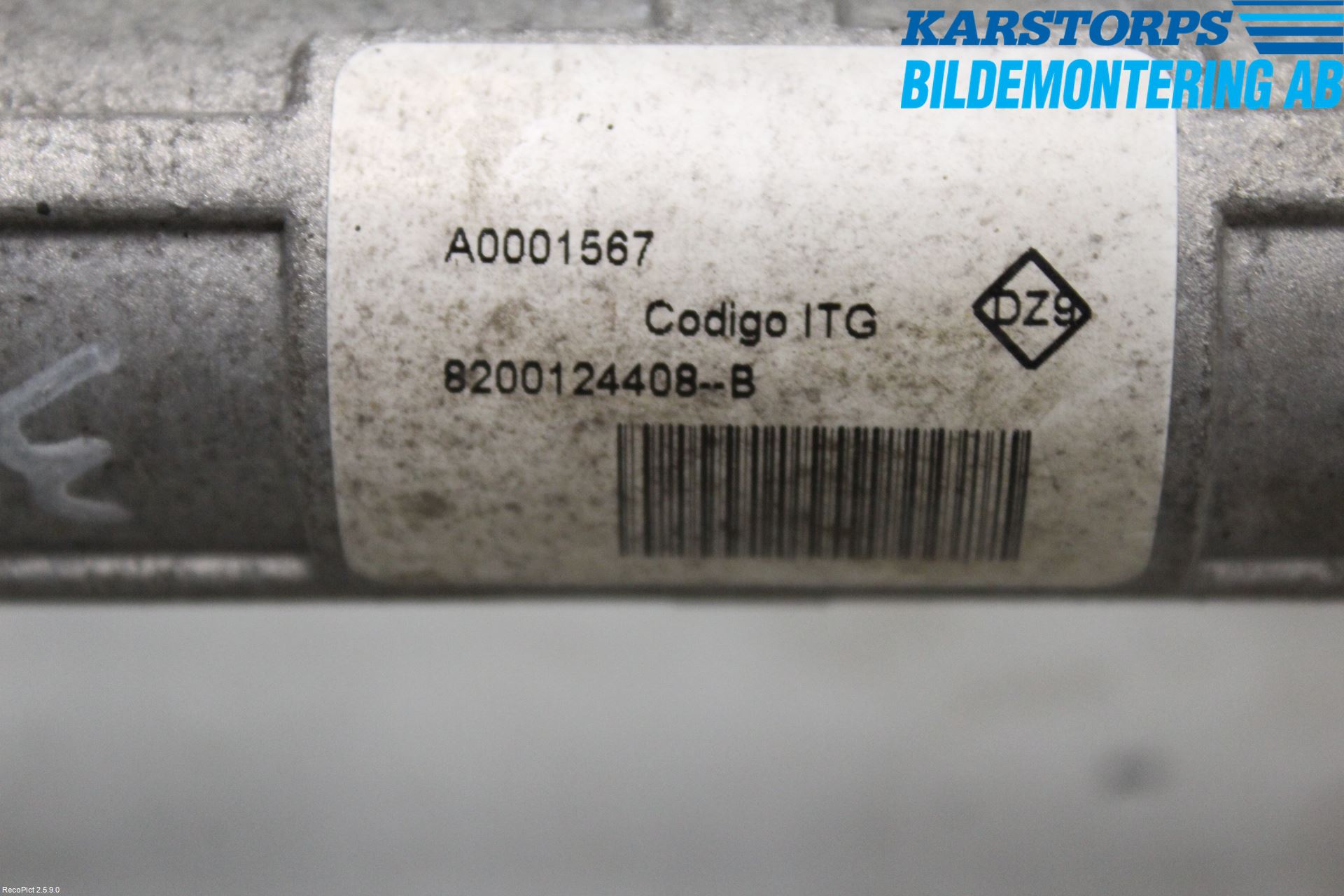 Renault CLIO III  09-12 Styrväxel-Snäcka