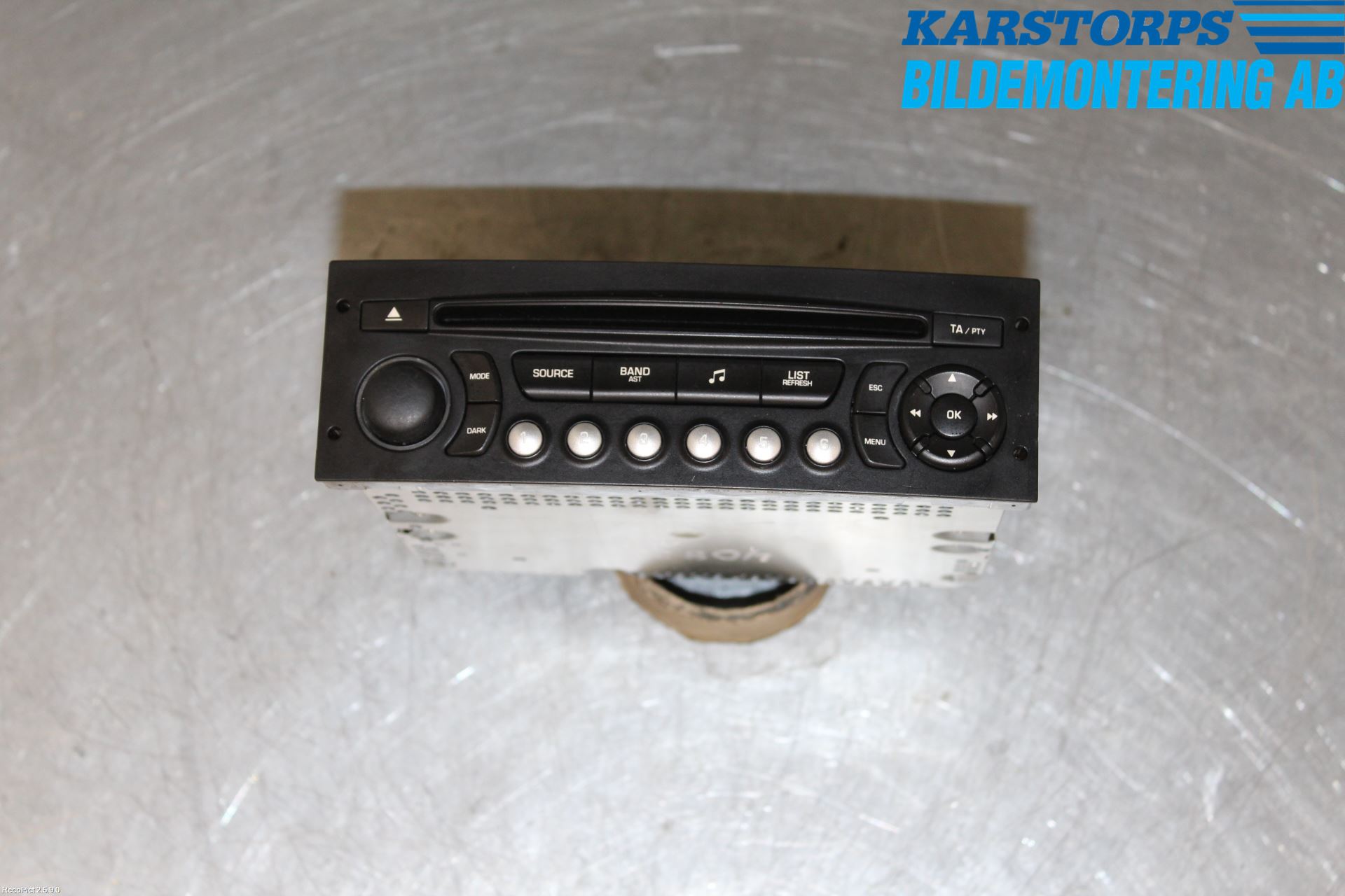 Peugeot 207 Cd Radio - Multimediapanel