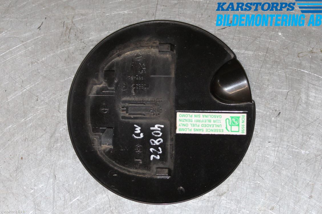 Peugeot 207 Tanklucka