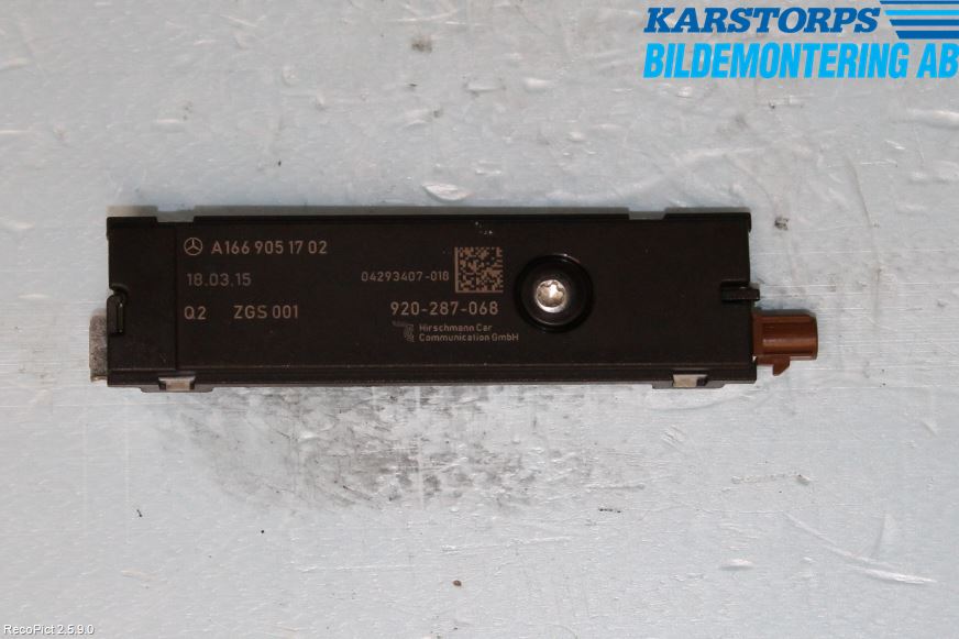 Mercedes-Benz MB CLA-KLASS (C117/X117) 13-19 Antennförstärkare