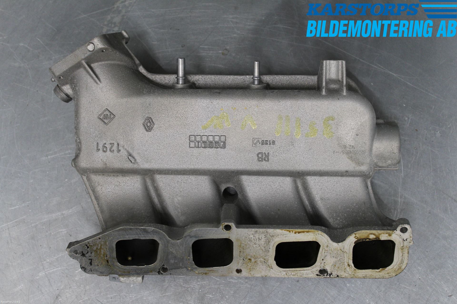 Renault CLIO III  06-09 Grenrör Insug