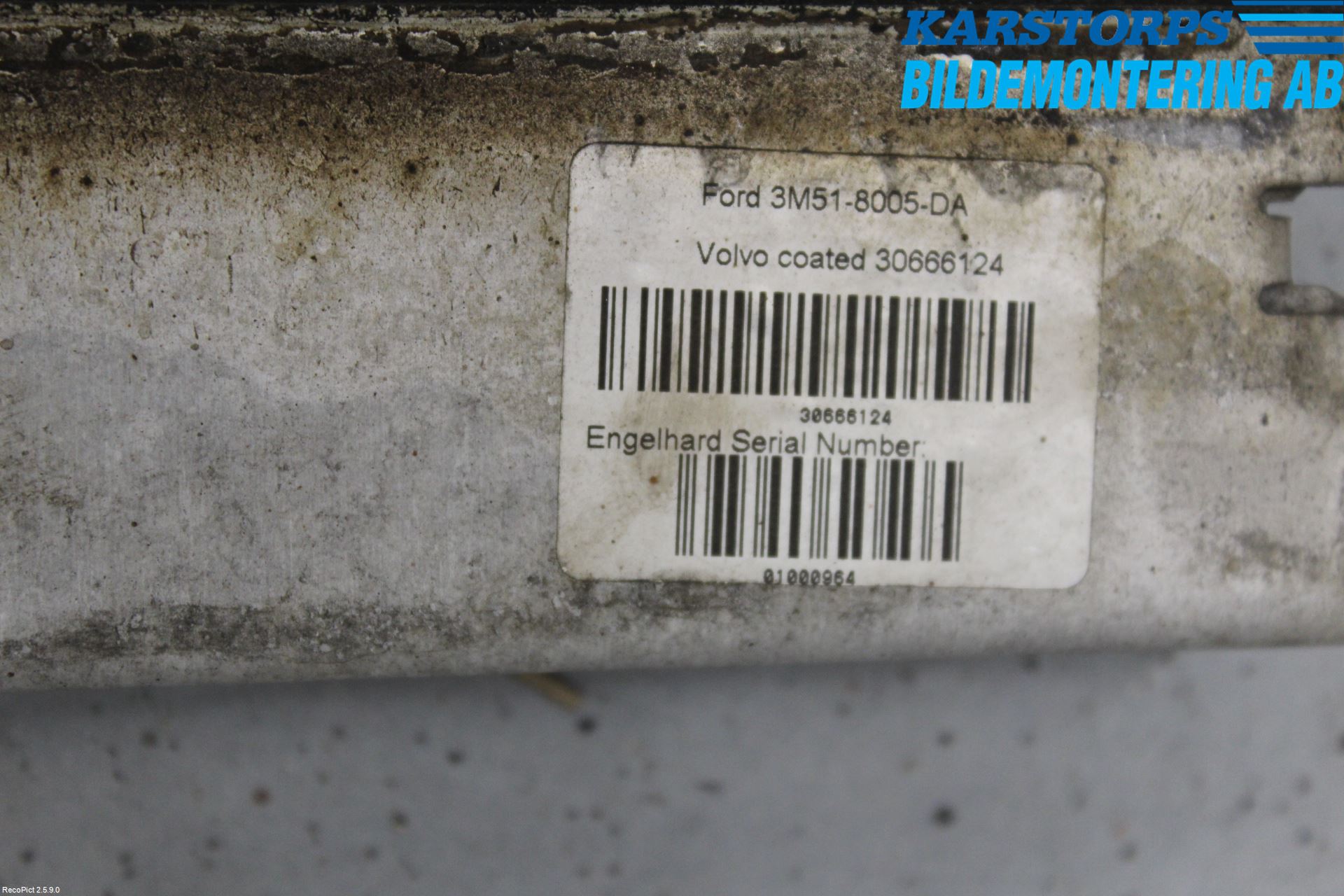 Volvo S40 04-07 Kylare Man