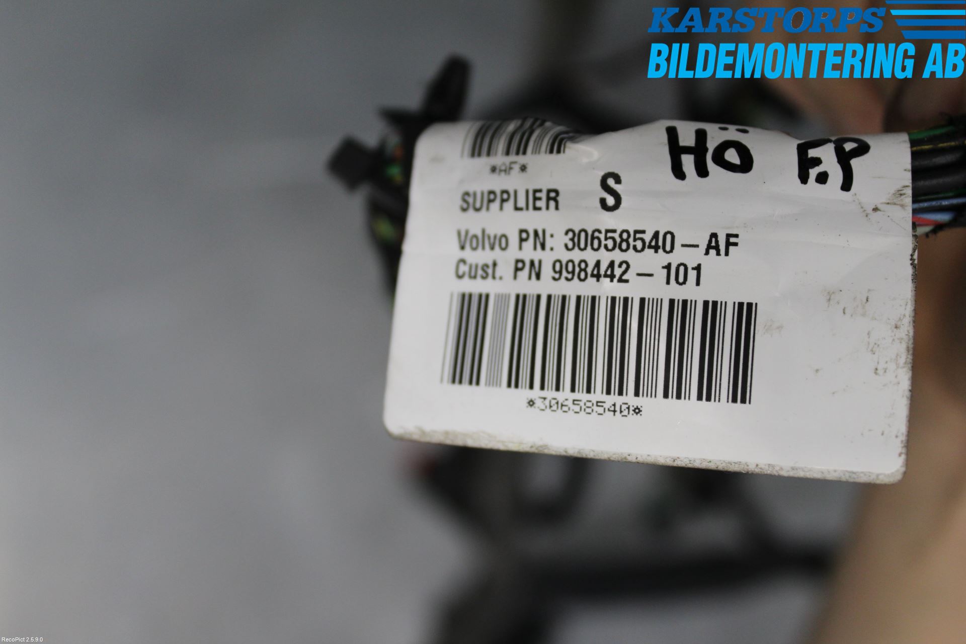 Volvo C30 07-10 Kabelhärva