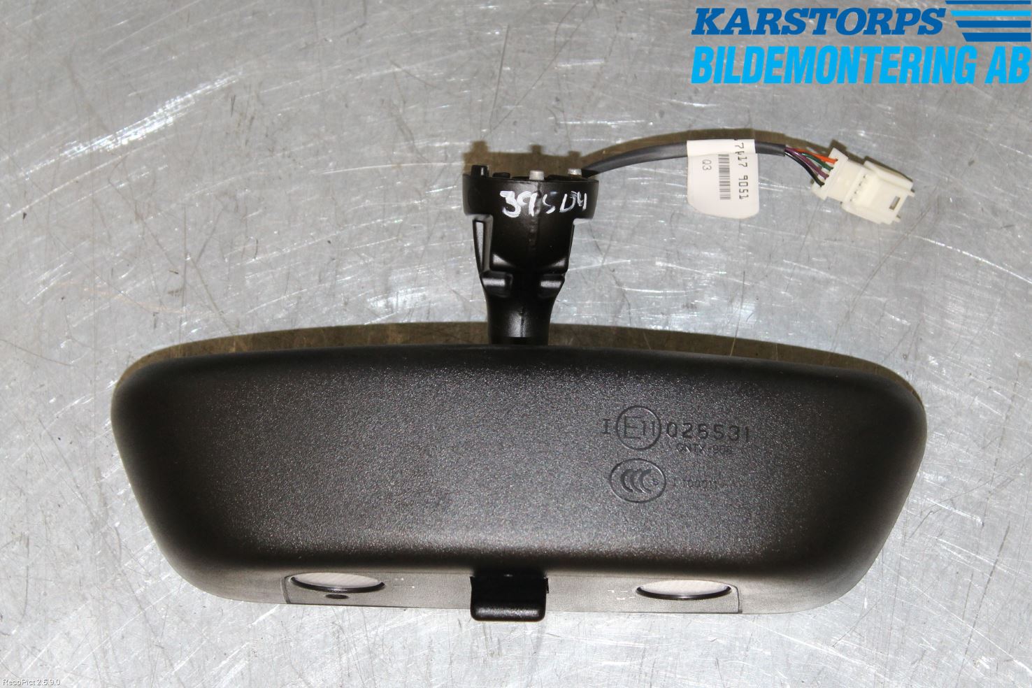 Mercedes-Benz MB CLA-KLASS (C117/X117) 13-19 Spegel Invändig