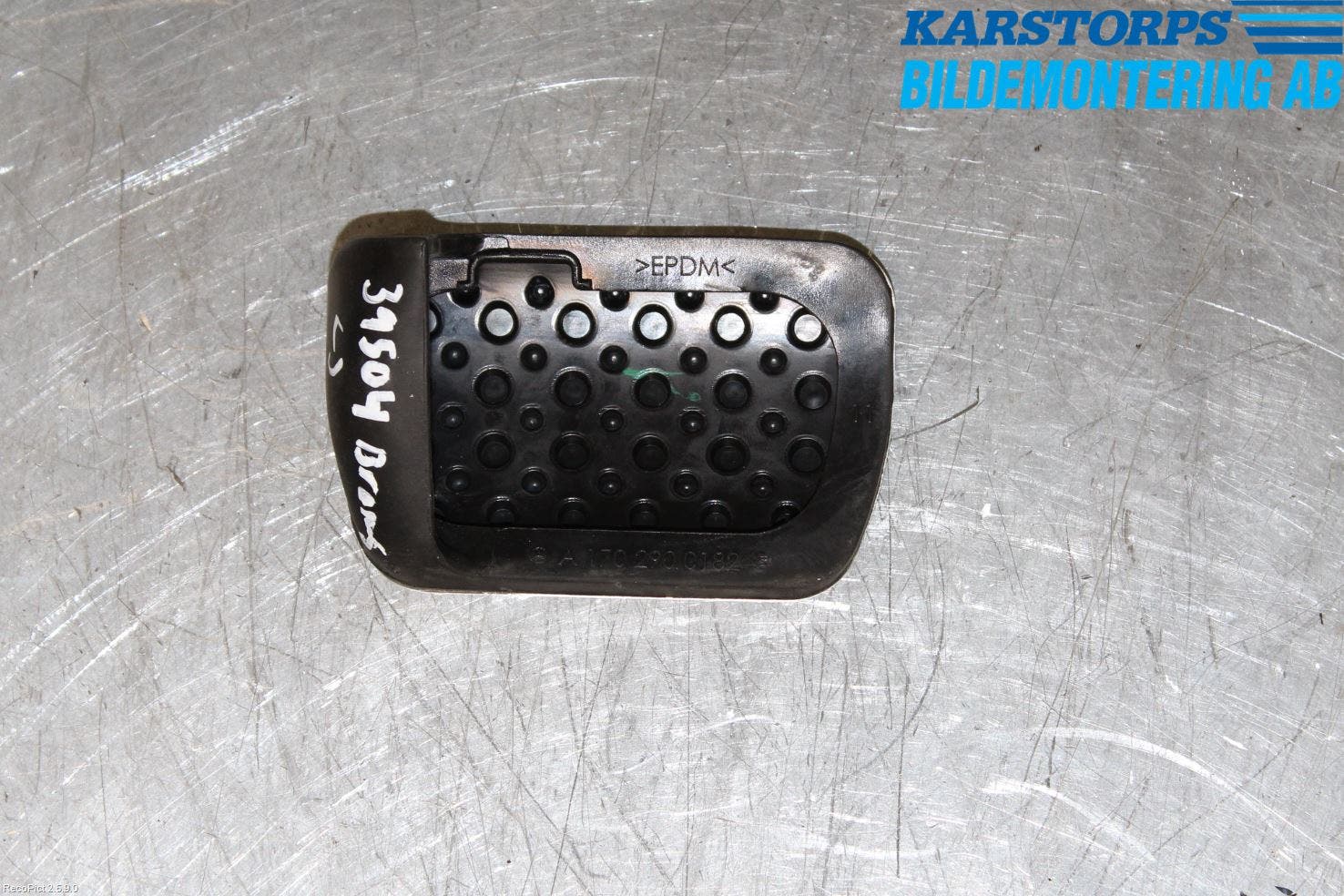 Mercedes-Benz MB CLA-KLASS (C117/X117) 13-19 Pedal Gas-Broms-Koppling