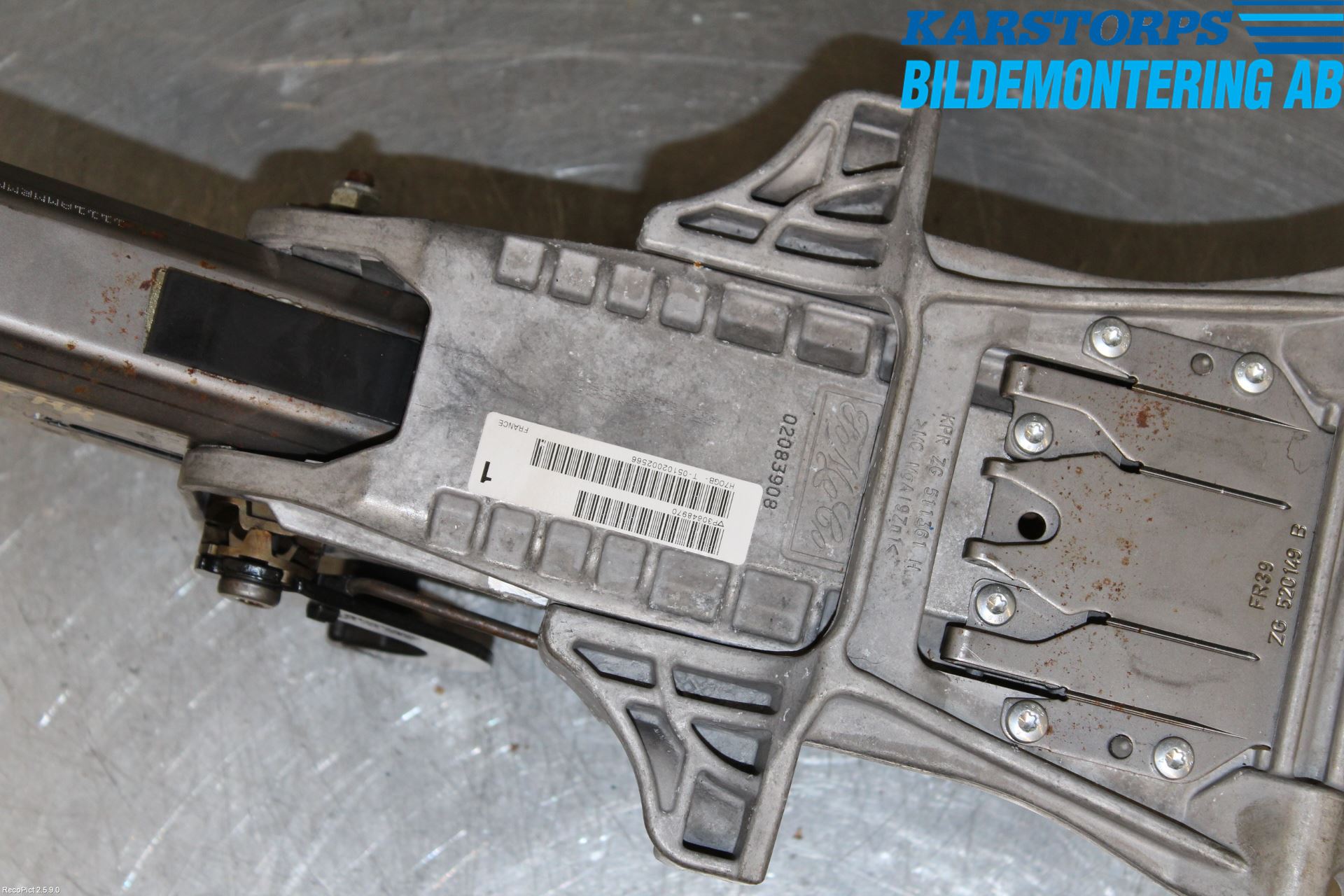 Volvo S80 07-13 Rattaxelagg Justerbart