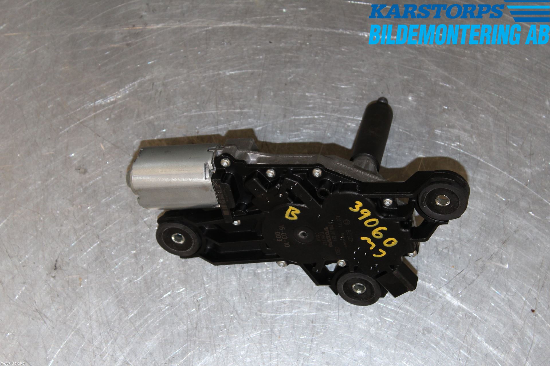 Volvo V40 12-19 Torkarmotor Baklucka