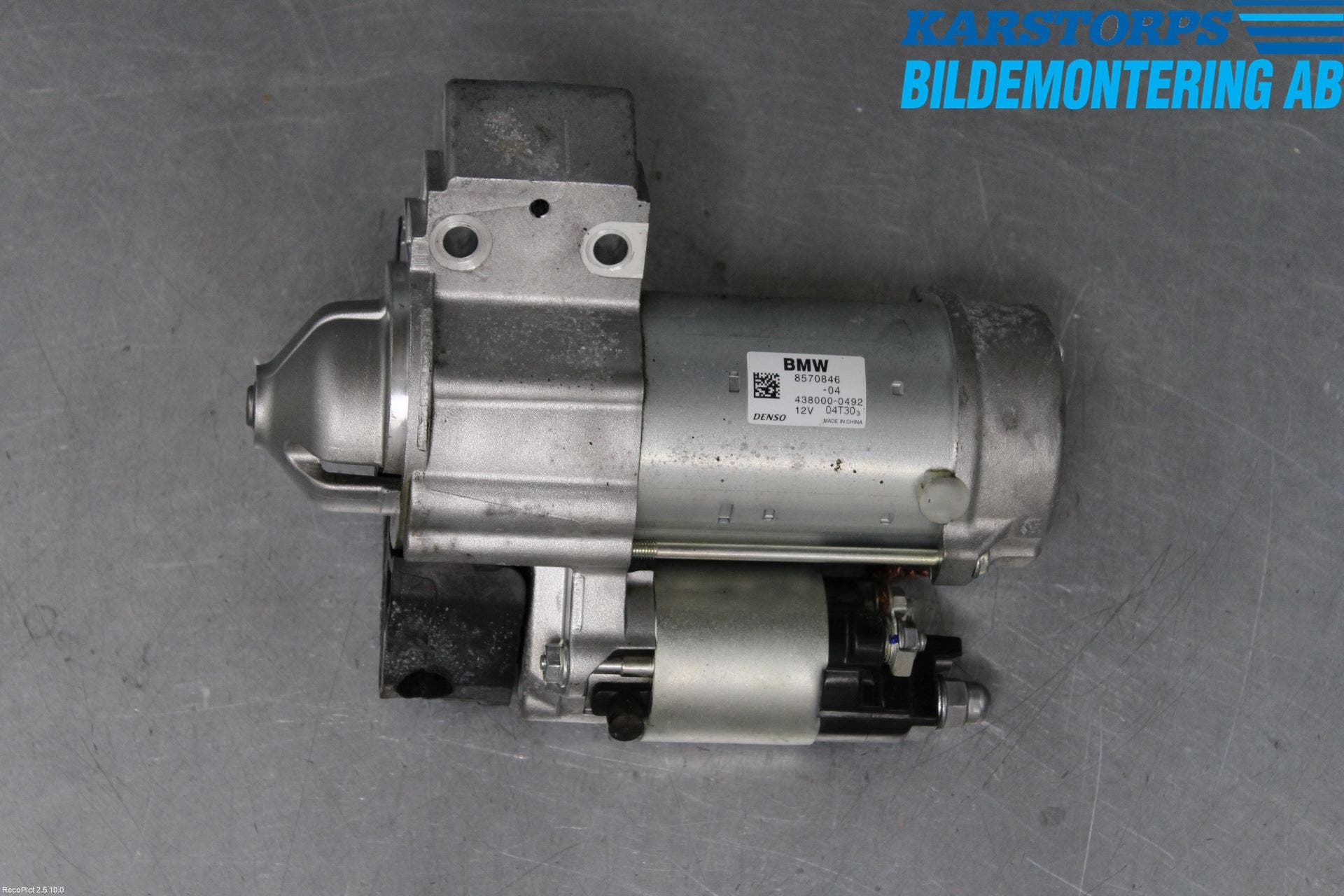 BMW 3 F30/F31/F80 12-19 Startmotor Diesel