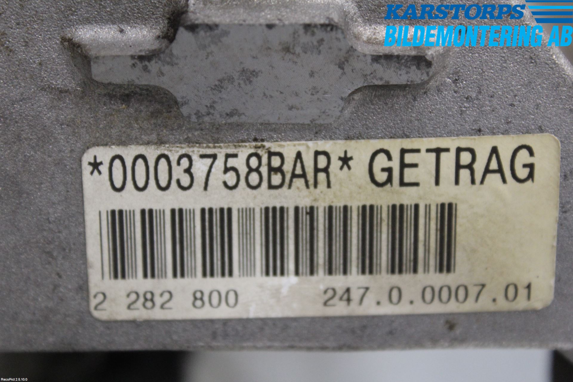 BMW 5 E60/61 Sed/Tou 02-10 Växellåda Tronic