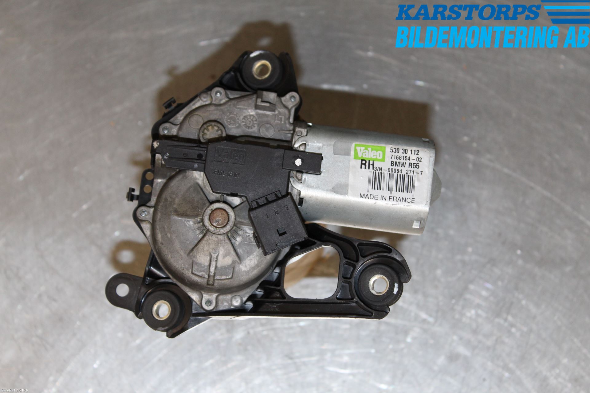 Mini CLUBMAN R55 06-14 Torkarmotor Baklucka