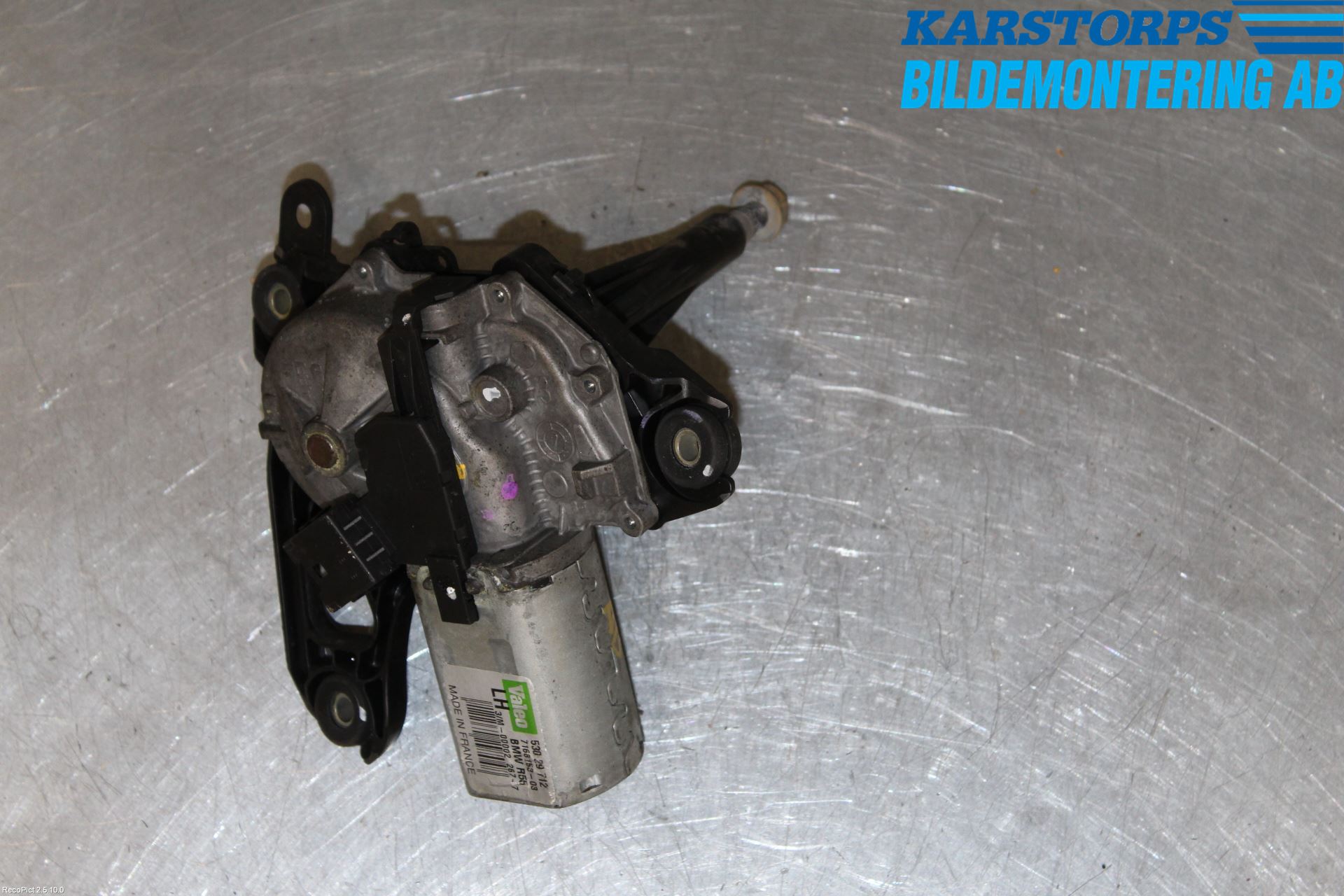 Mini CLUBMAN R55 06-14 Torkarmotor Baklucka