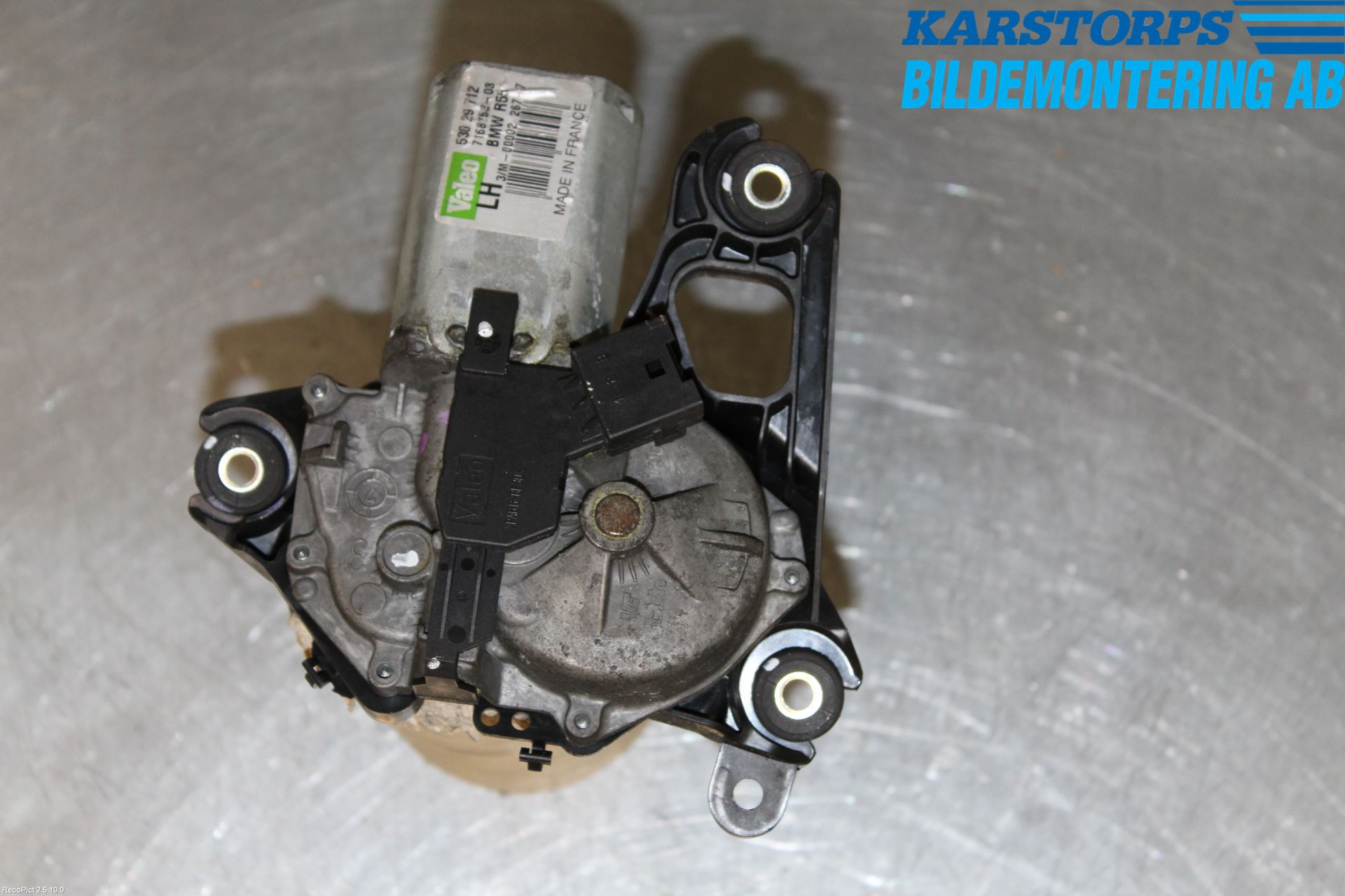 Mini CLUBMAN R55 06-14 Torkarmotor Baklucka