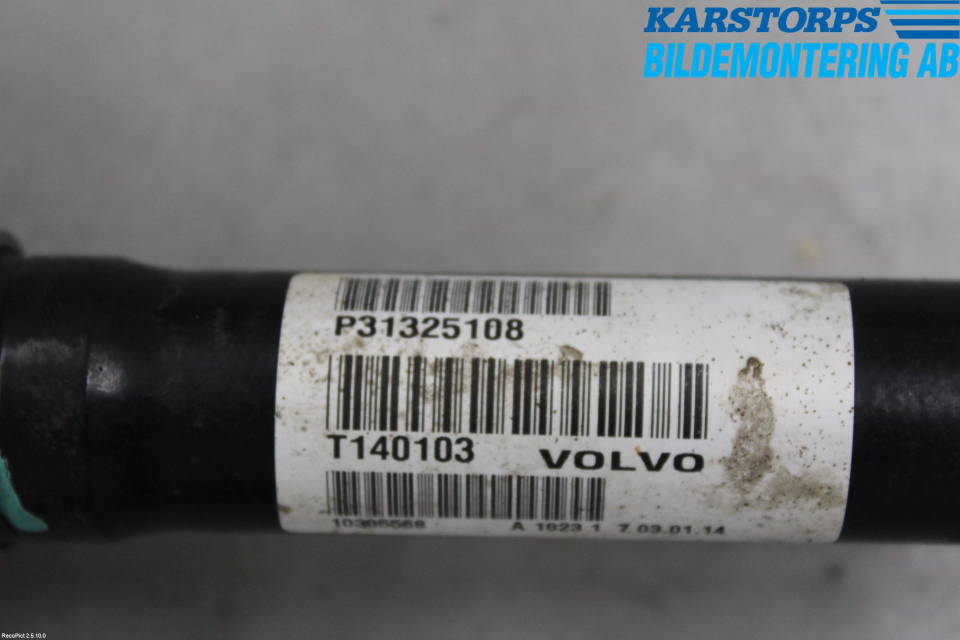 Volvo V70 14-16 Drivaxel Fram Vänster