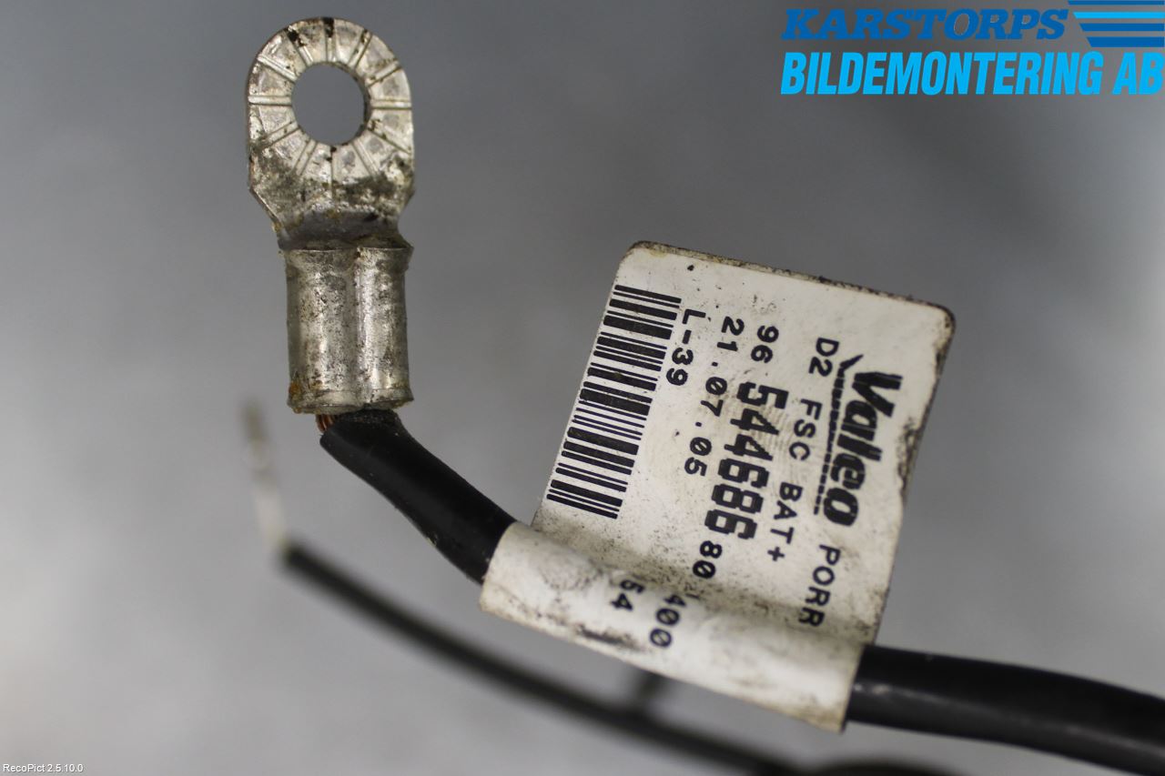 Peugeot 407 Batterikabel