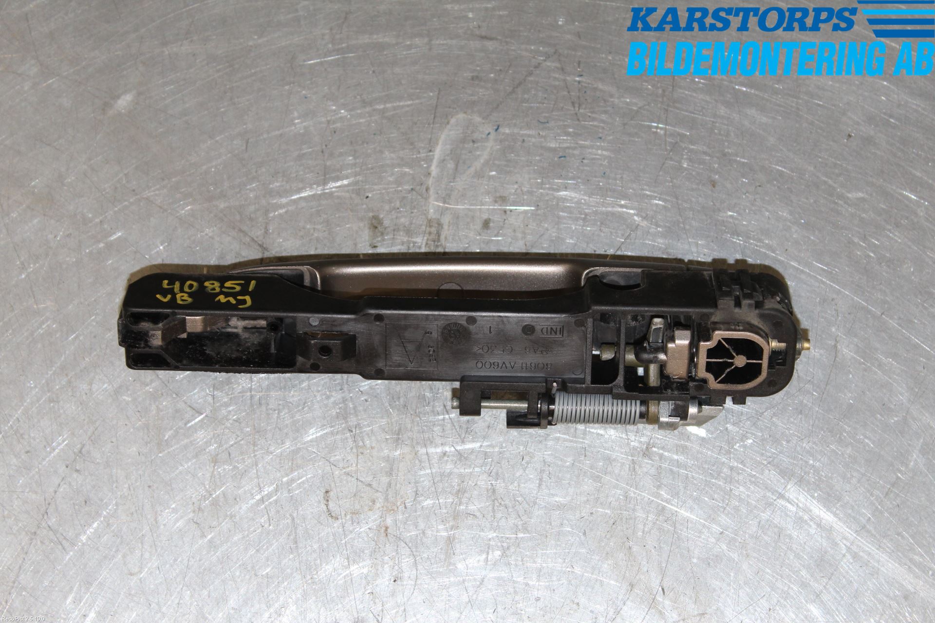 Nissan PRIMERA 02-07 Dörrhandtag Yttre Vä