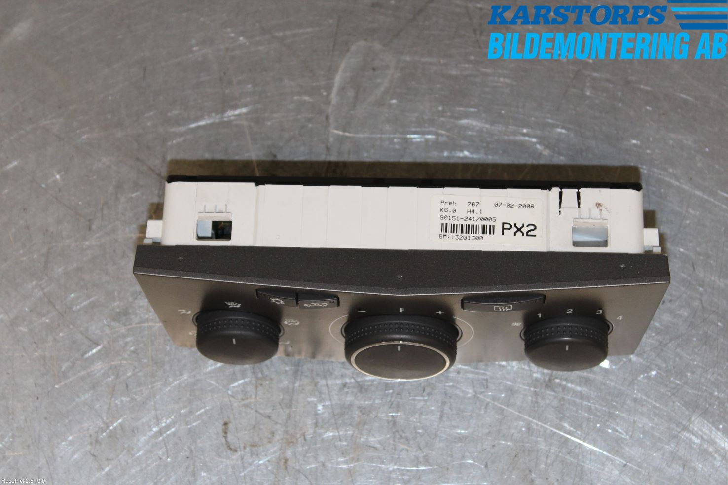 Opel ASTRA H 04-12 Värmereglage