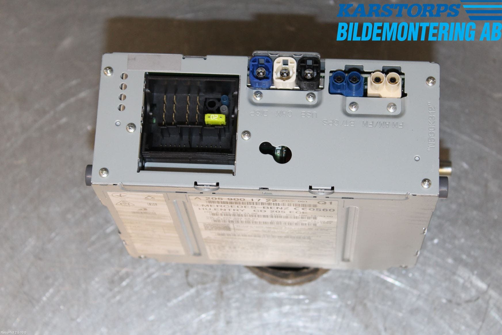 Mercedes-Benz MB C-KLASS (W205) 14-21 Cd Radio - Multimediapanel