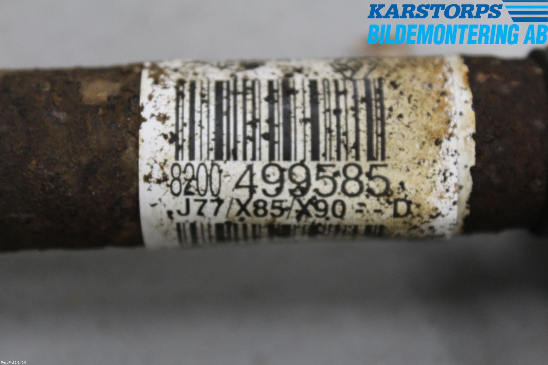 Dacia LOGAN MCV/STEPWAY Drivaxel Fram Vänster