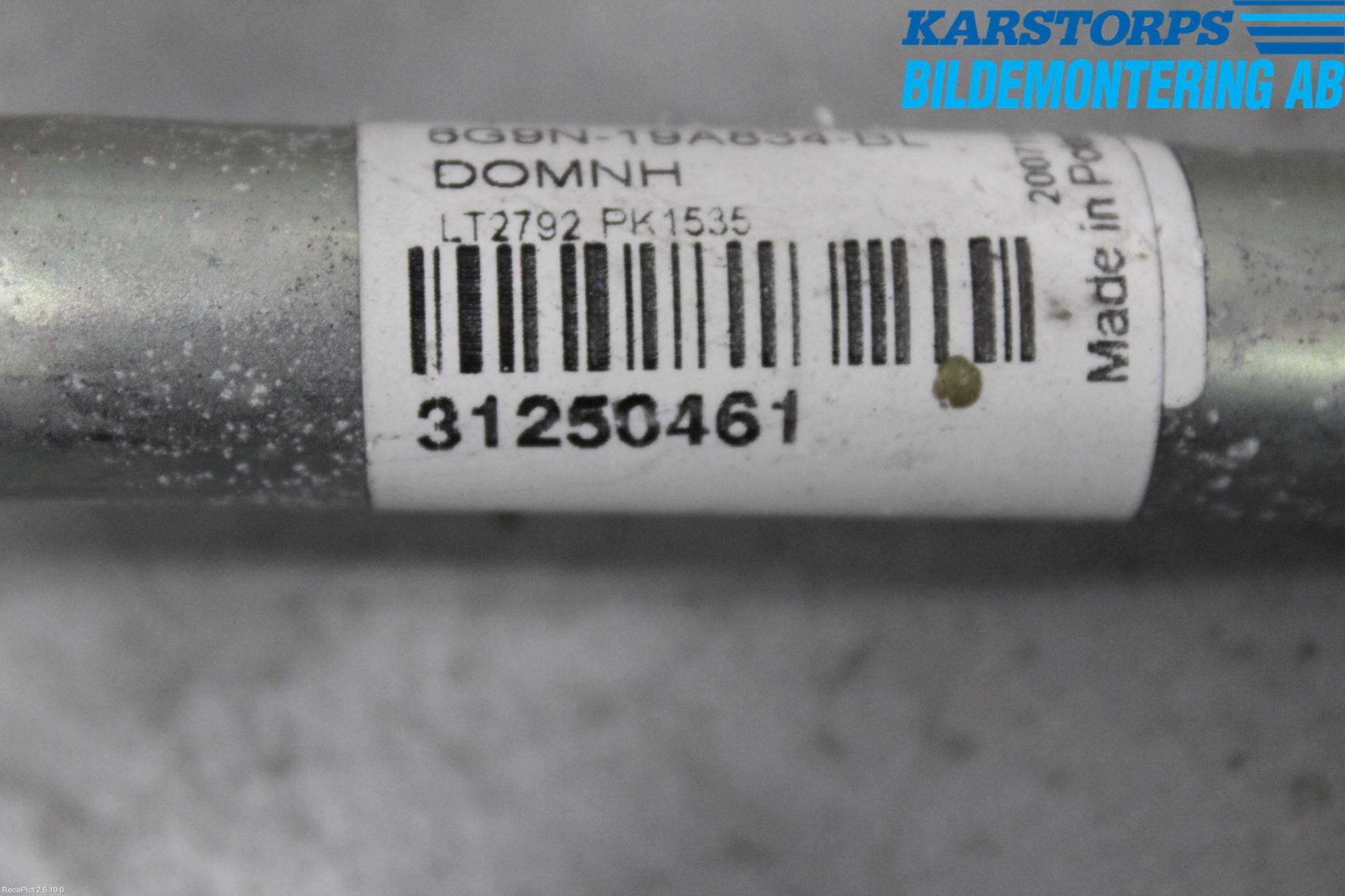 Volvo V70 08-13 Ac Slang-Rör