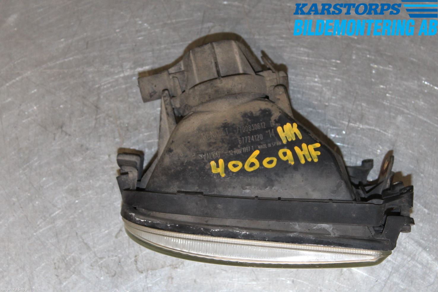 Renault LAGUNA I  94-00 Dimljus-Varselljus Fram