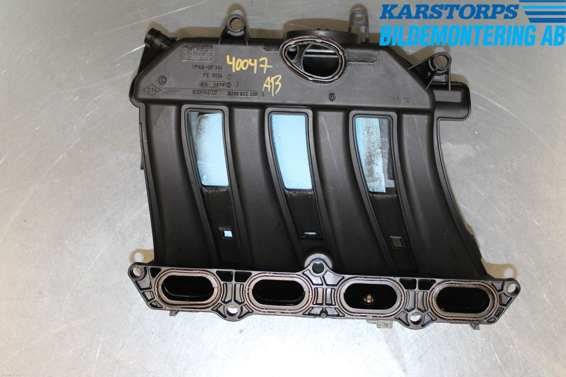 Dacia LOGAN MCV/STEPWAY Grenrör Insug