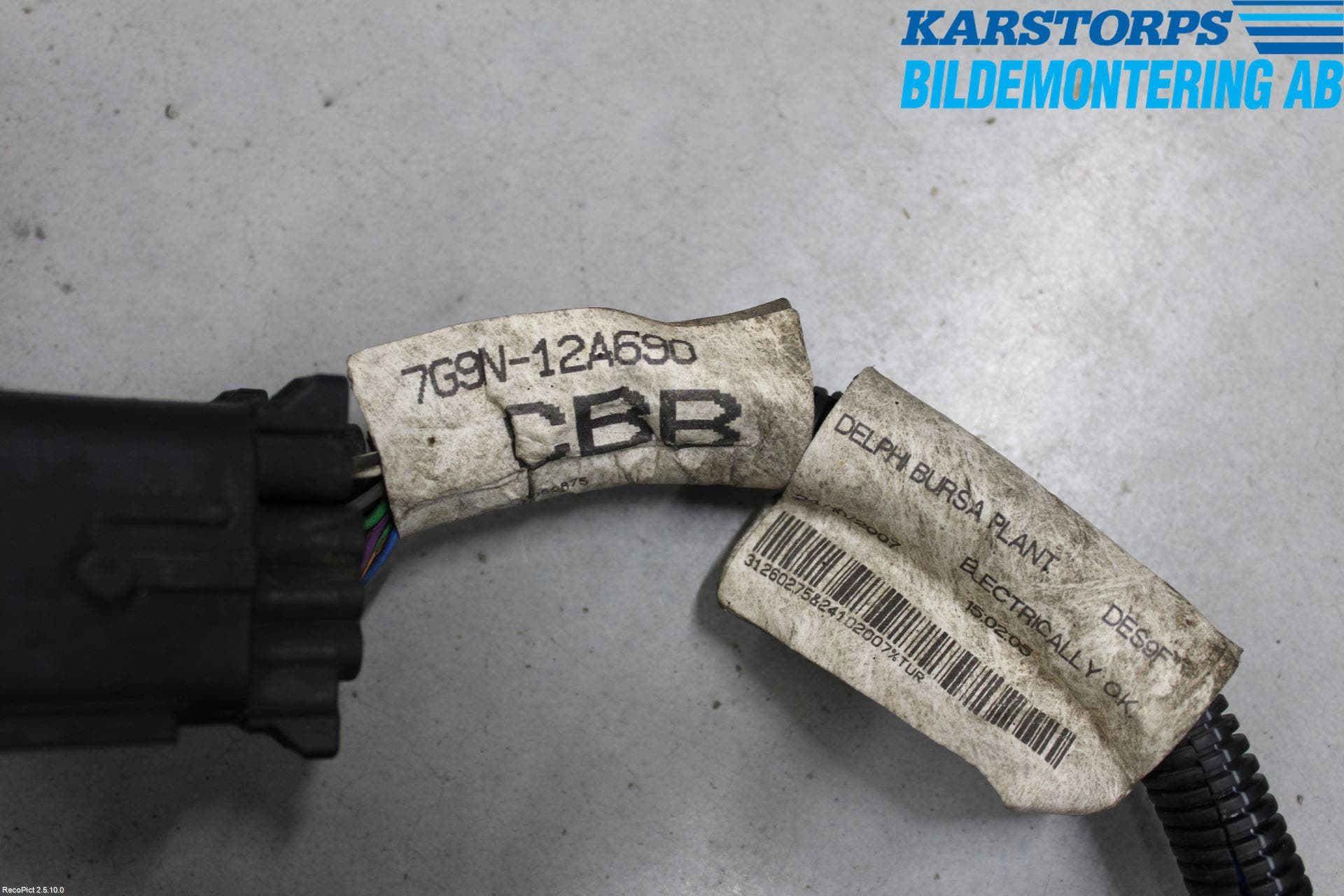 Volvo V70 08-13 Kabelhärva