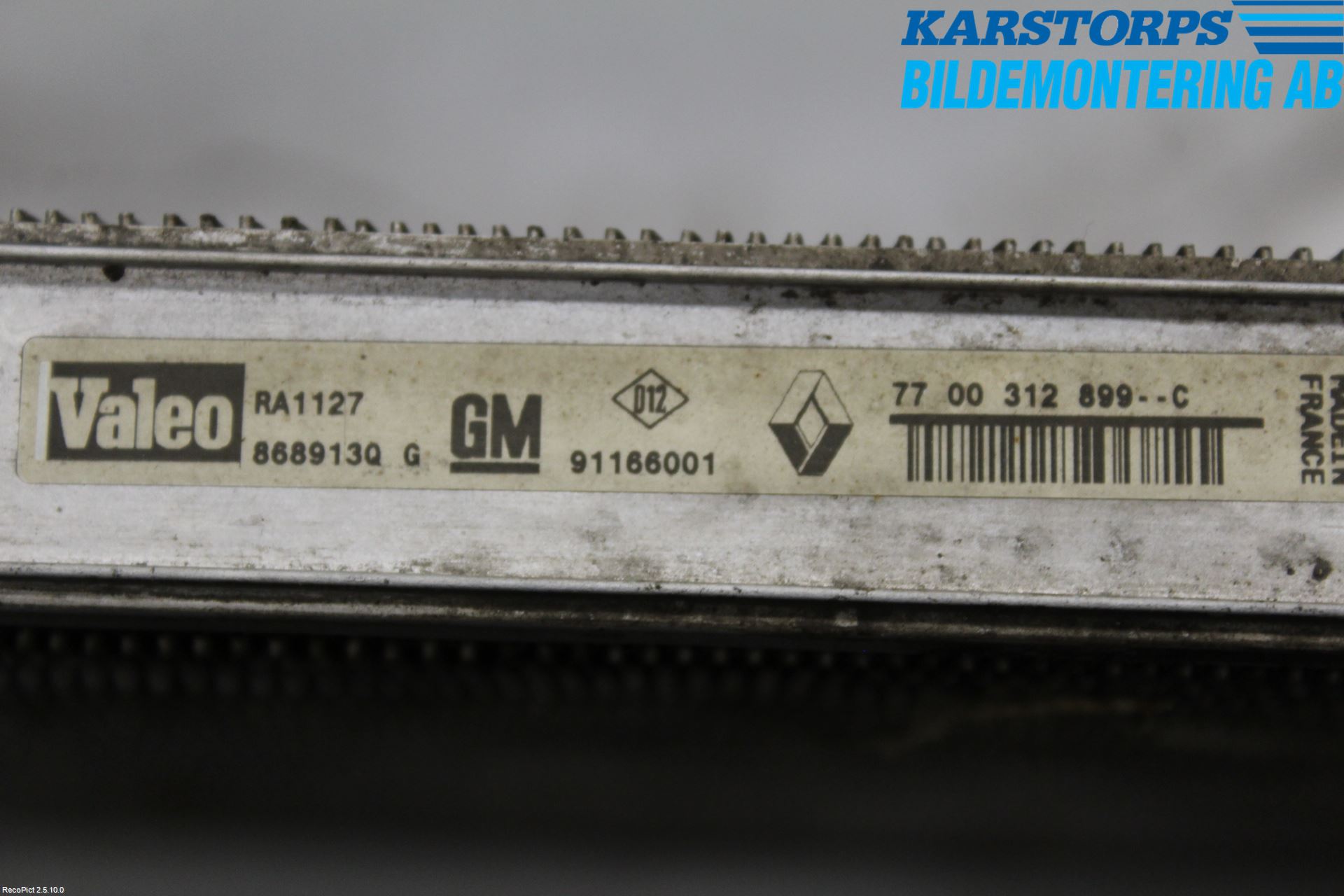 Renault TRAFIC   02-14 Kylare Man