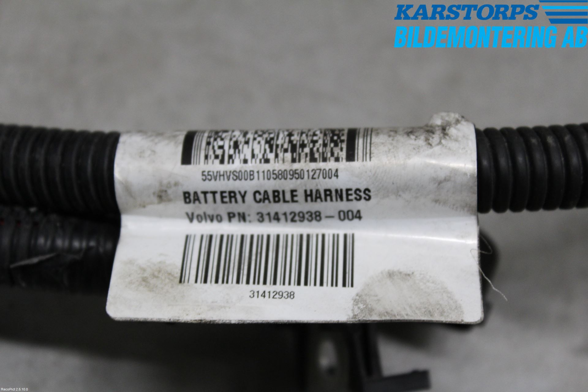 Volvo XC70 14-16 Batterikabel