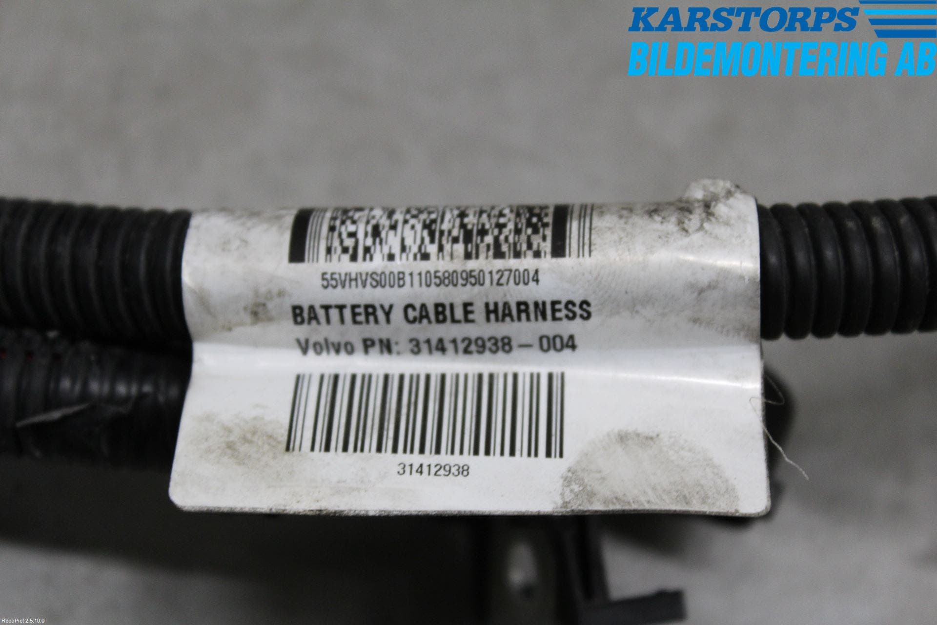 Volvo XC70 14-16 Batterikabel